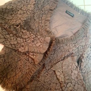 Lace is coming with a jacket for transition times